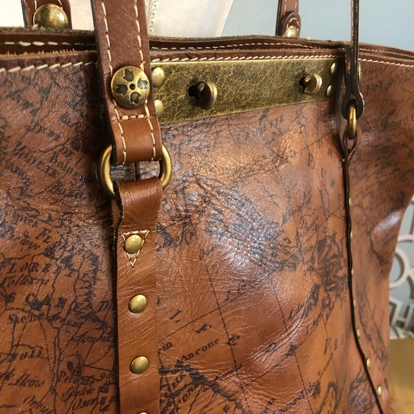 Patricia Nash Map Handbag
